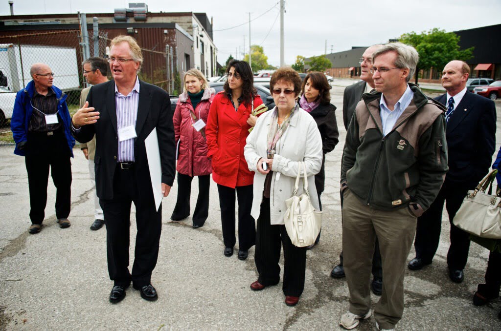 Ted (Unifay-Fedar) explains the source protection measures implemented throughout his property.