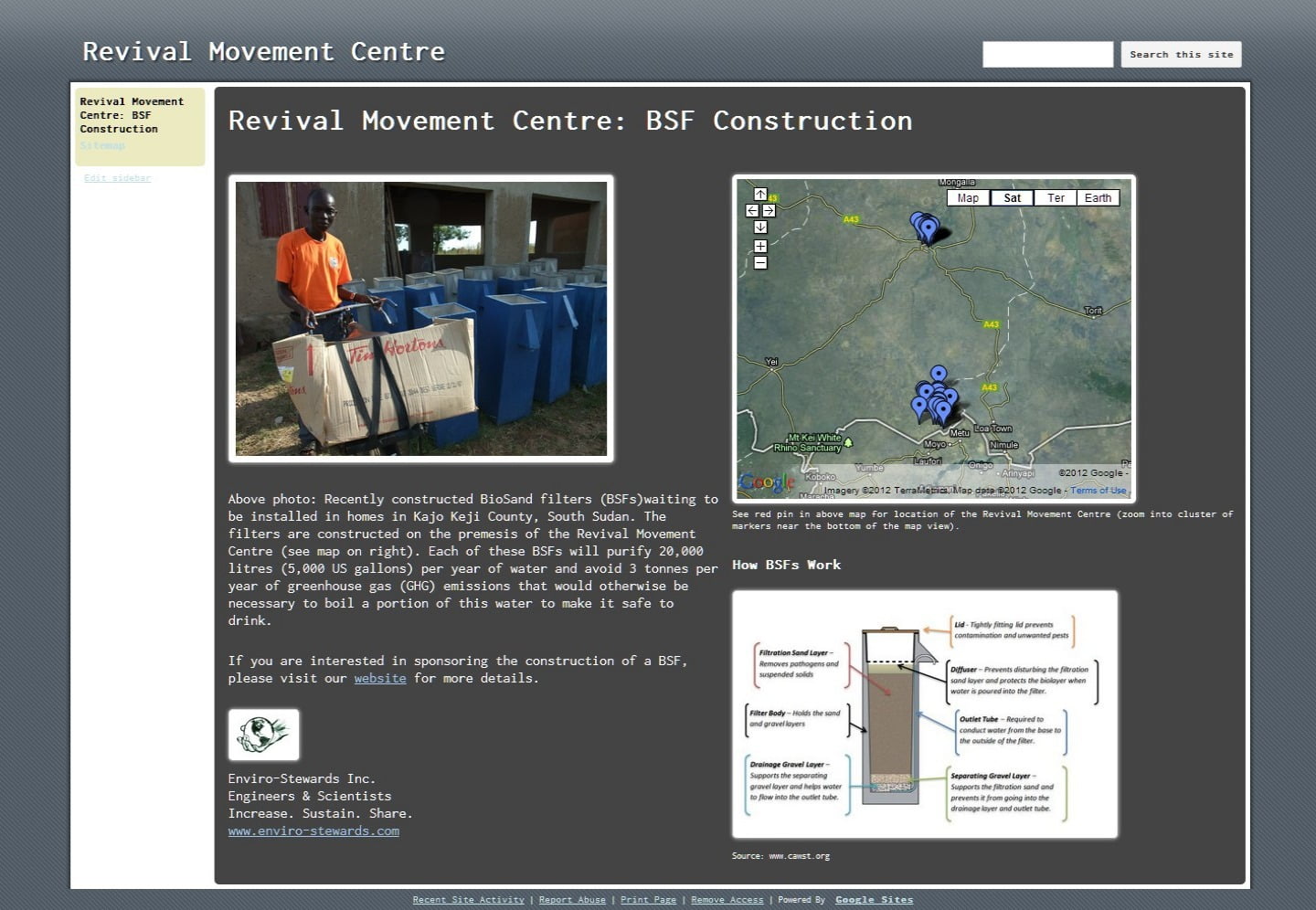 Google Map BSF Screenshot