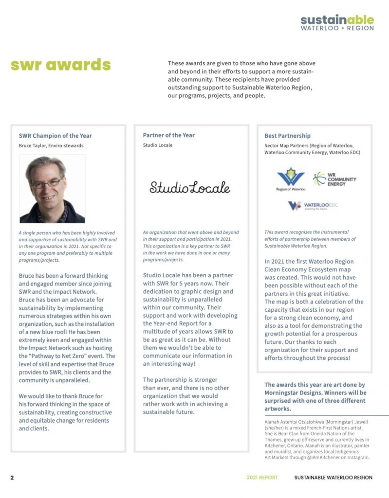 sustainable waterloo award excerpt